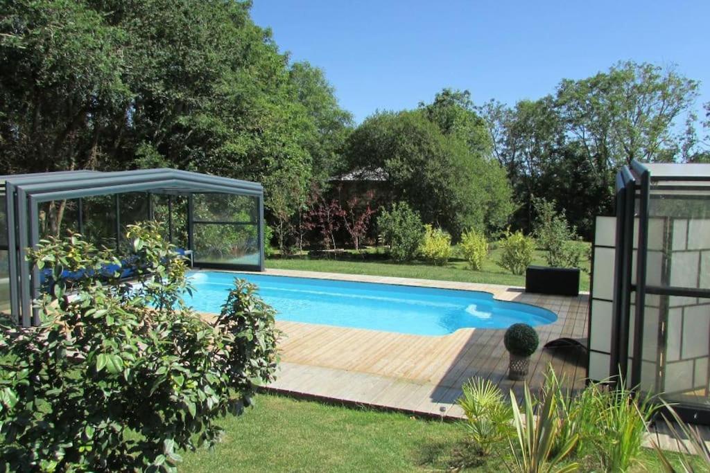 Chalet Des Fees - Piscine Crozon Buitenkant foto